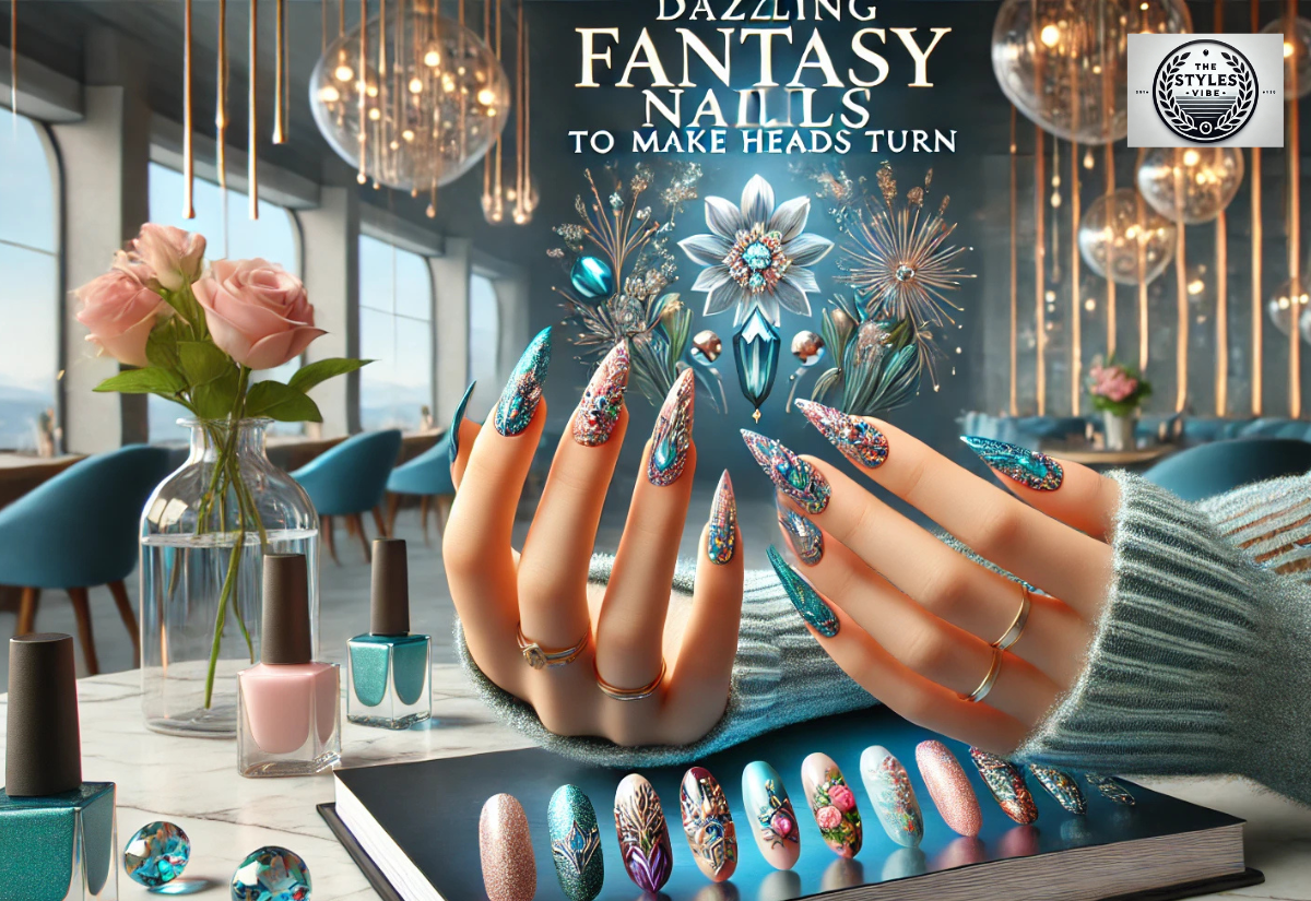 Dazzling Fantasy Nails To Make Heads Turn