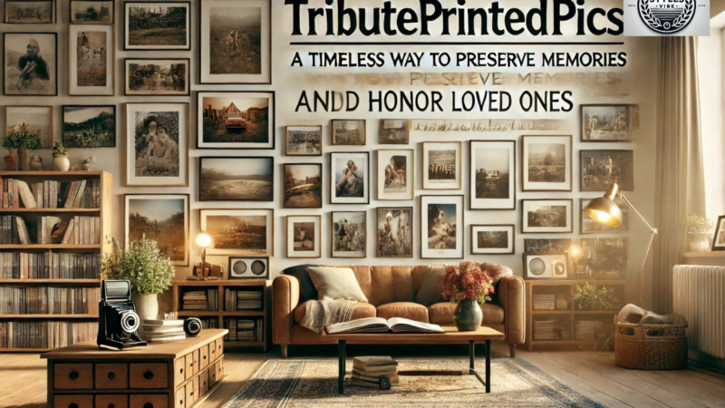 TributePrintedPics: A Timeless Way To Preserve Memories And Honor Loved Ones
