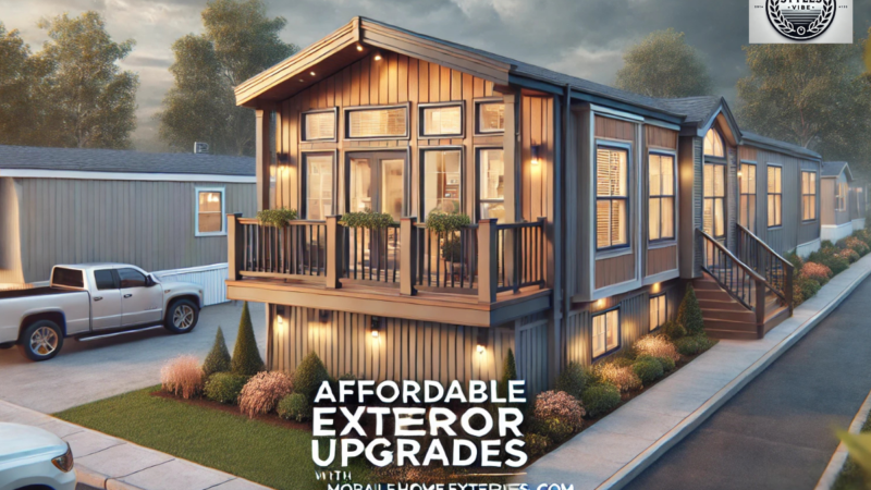 Affordable Exterior Upgrades With Https// mobilehomeexteriors.com